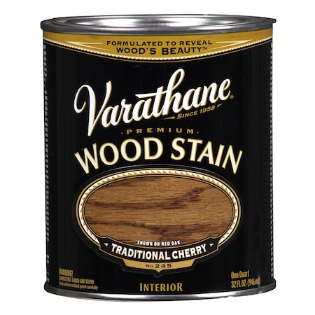 Varathane Varathane Premium Semi-Transparent Traditional Cherry Oil-Based Urethane Modified Alkyd Wood Stain 1 211722H